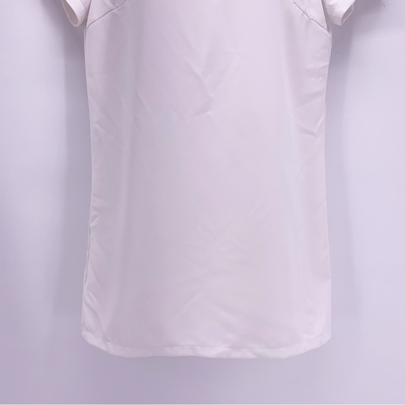 NEW Lulu’s White Short Sleeve Mini Dress Size Small - Picture 3 of 10